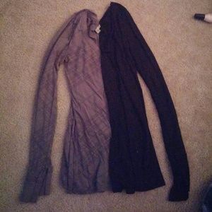 2 long sleeve shirts