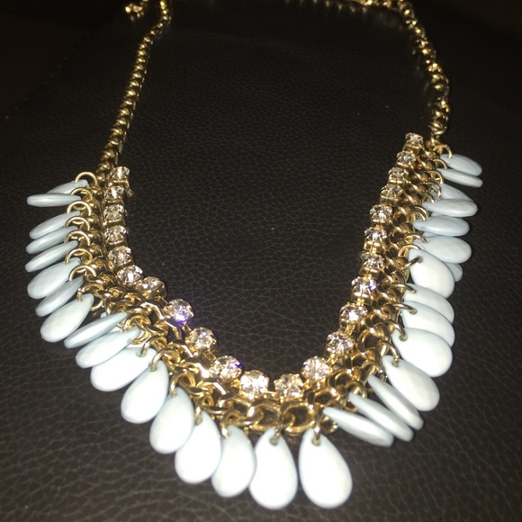 Blue necklace
