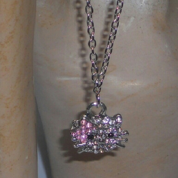 Precious Hello Kitty Rhinestones -Jewelry Set NWO - Picture 3 of 3