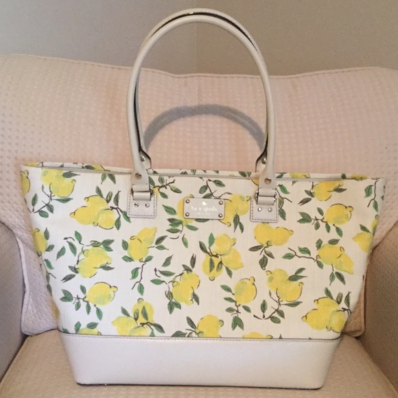 kate spade Handbags - Kate Spade Wellesley Harmony Lemon Tote