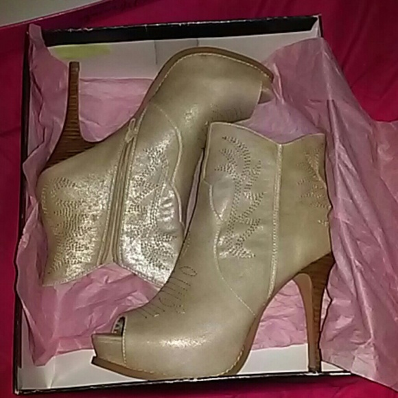 Shoes heeled Ankle Bootie