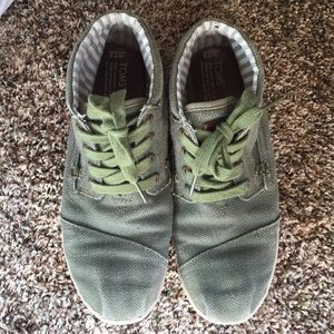 Toms Botas Canvas Green