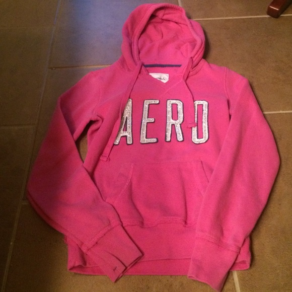 Aero pink hoodie