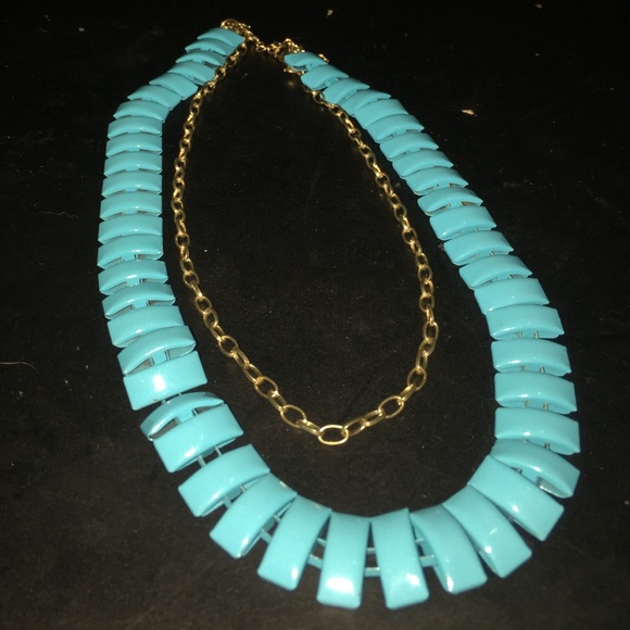 Sky blue necklace