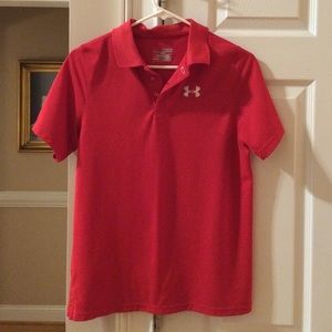 Boy's Under Armor Golf Shirt