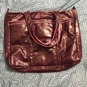 🚨⬇️JuJuBe VEUC Brown Earth Leather Mighty Be Tote