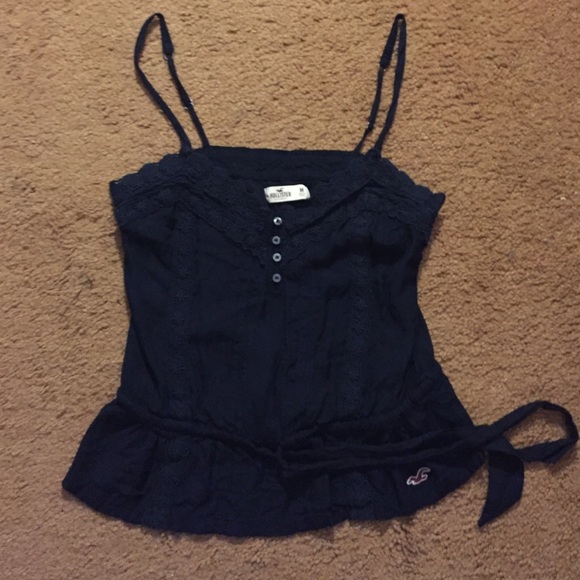 Navy Blue spaghetti strap shirt