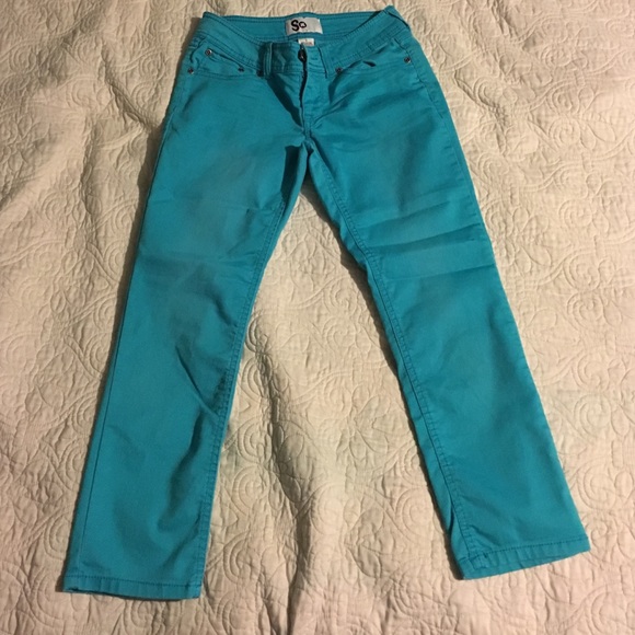 Light blue jeans!
