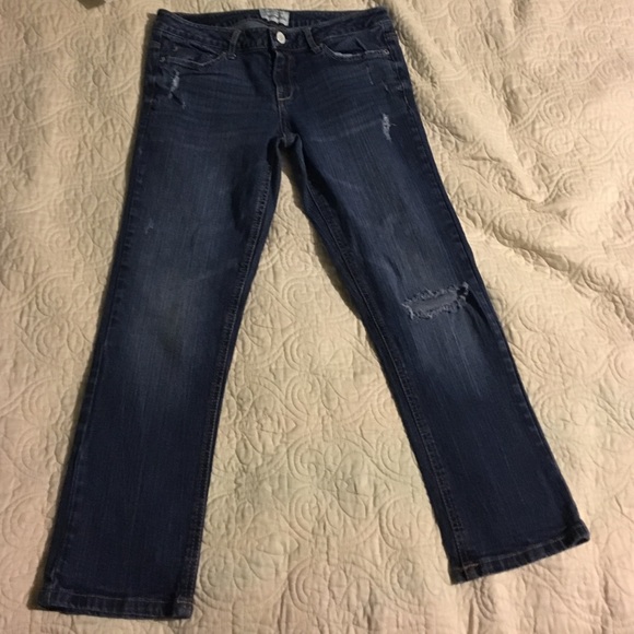 Denim capris!