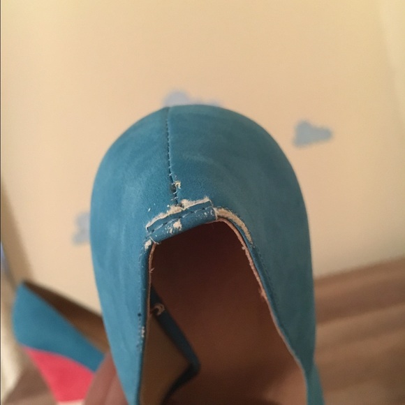 ASOS Pandora Color Block Wedges - Picture 3 of 4