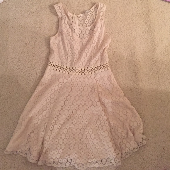 Beautiful cream lace dress