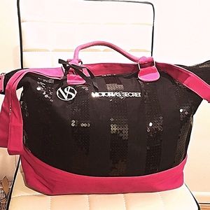 Large sequin tote by Victoria's Secret