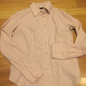 Pinstriped button down