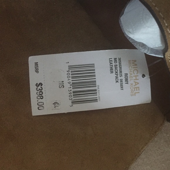 S O L D *Brand New* Michael Kors Backpack - Picture 4 of 4