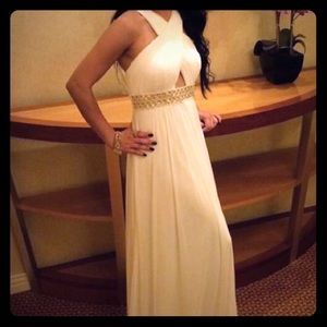 Cache White Long Gown