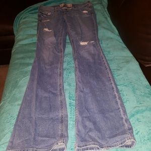 Hollister jeans.