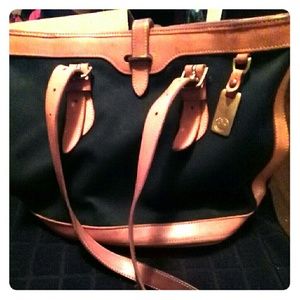 Vintage D & B leather purse