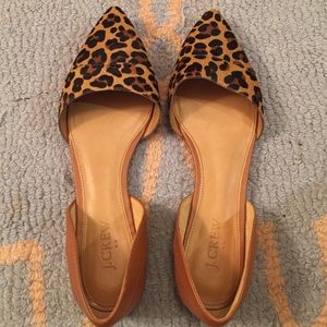 WORN ONCE JCREW FLATS