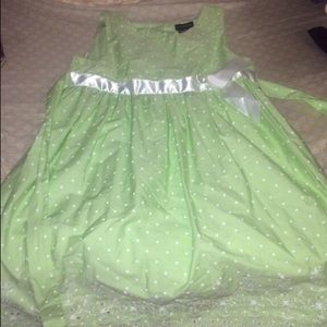Green Church dress