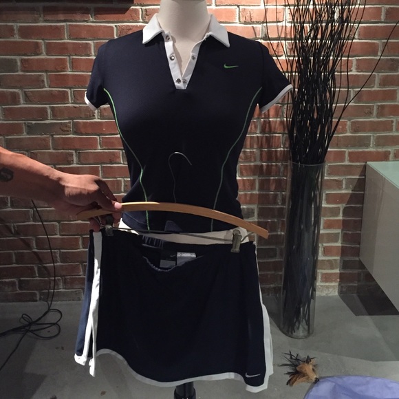 Nike tennis shirt and matching skirt