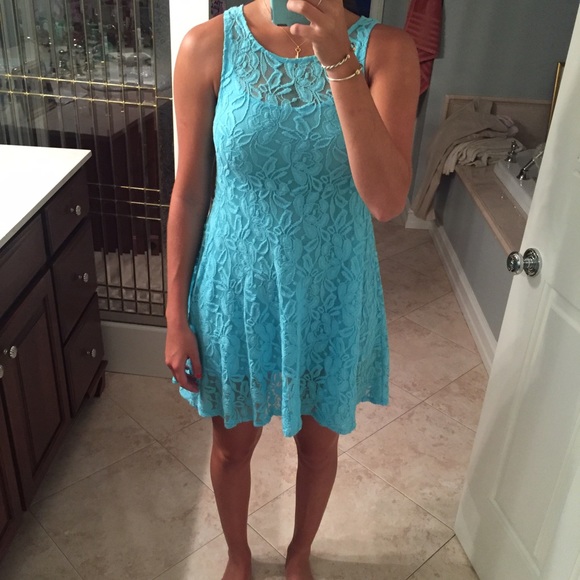 Free People Sleeveless Miles of Lace Dress