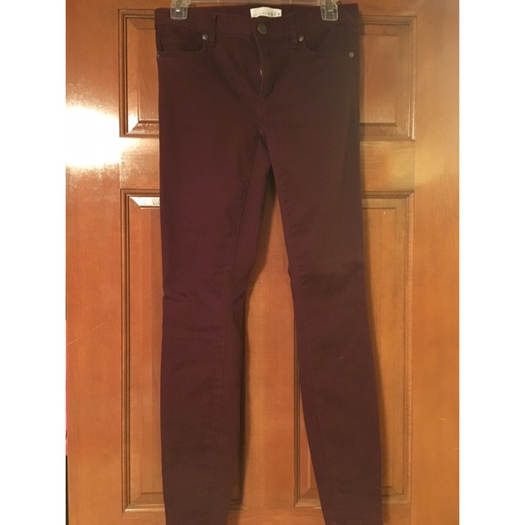 Loft sateen/velveteen leggings