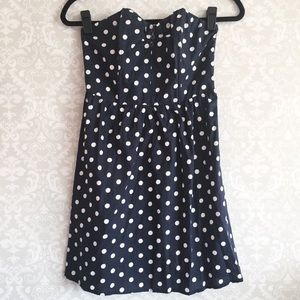 Blue/White Dotted Dress