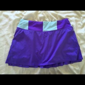 Lululemon Pacesetter skirt in Pretty Purple