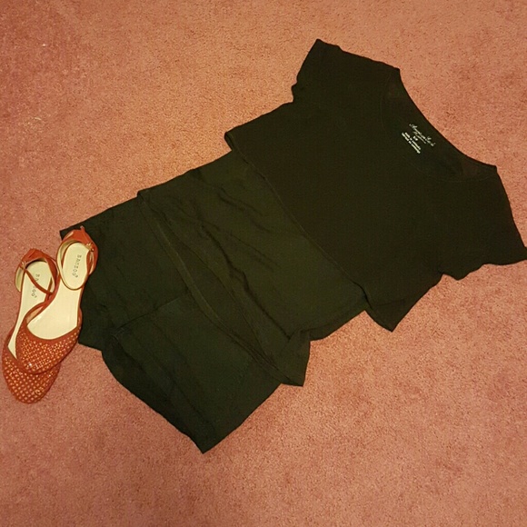 American Eagle Outfitters double layer top