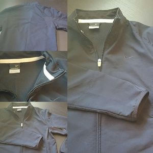 Nike Dri-fit Jacket Black Swoosh