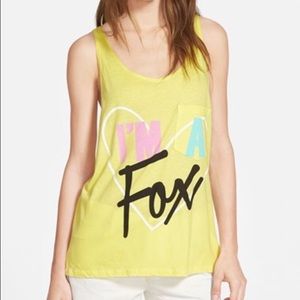 Wildfox 'I'm a fox' lifeguard tank Wildfox 'I'm a fox' lifeguard tank