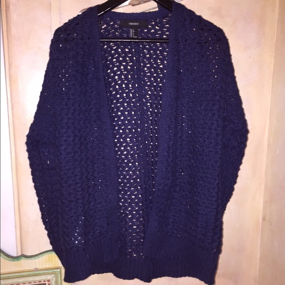 Oversized Blue Sweater