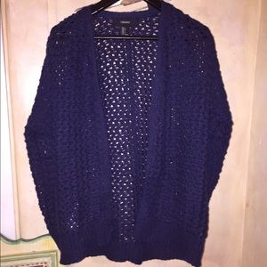 Oversized Blue Sweater