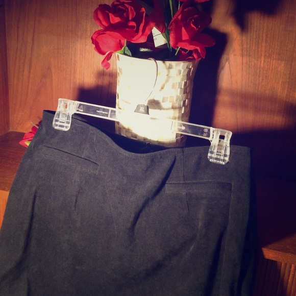 Sweet little black skirt.