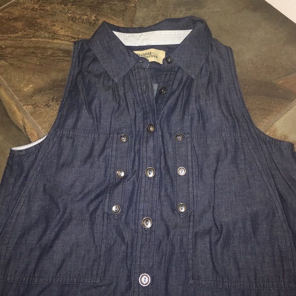 Anthropologie chambray jumper