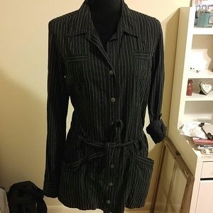 Stripped work shirt