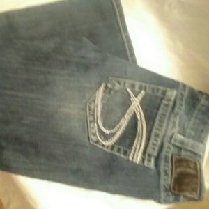 Silver jeans