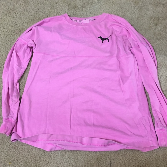 PINK long sleeve spirit jersey