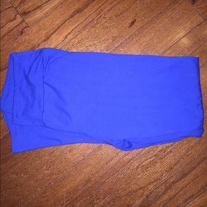 Lularoe leggings OS Royal Blue