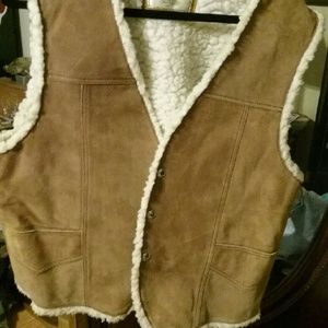 Suede  Leather Vest
