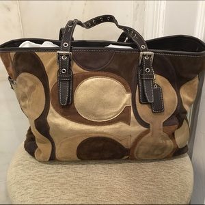 Brown Coach bag