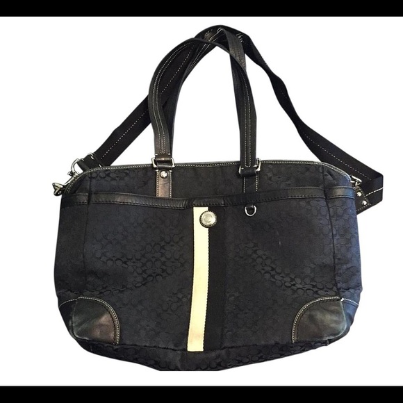 Beautiful Coach large tote/diaper bag