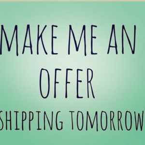 Make me an offer and I'll consider it!