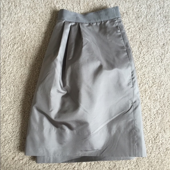 J Crew 100% Silk Skirt