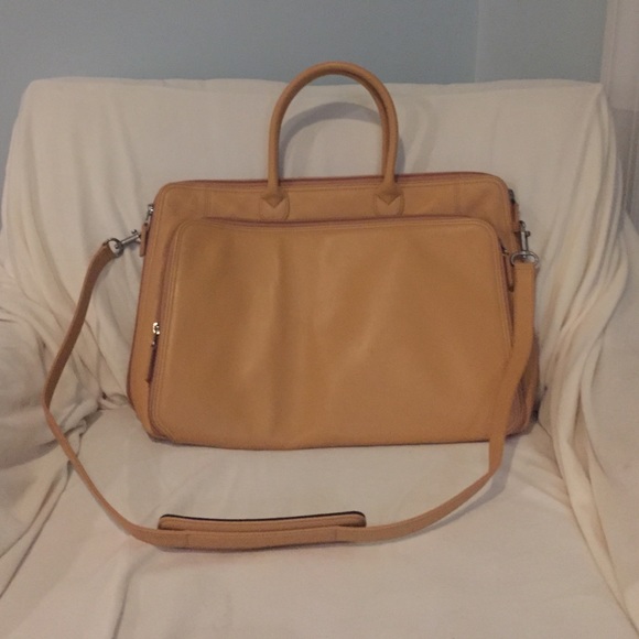 Gorgeous leather briefcase, never used