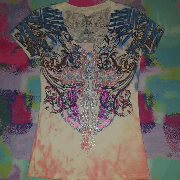 Angels & Diamonds glitz Tee