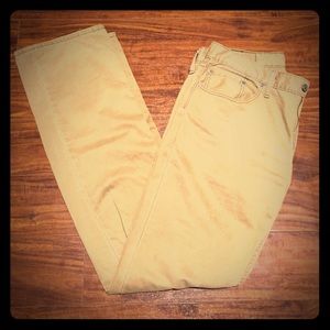 Tan Levi's 514 Jeans
