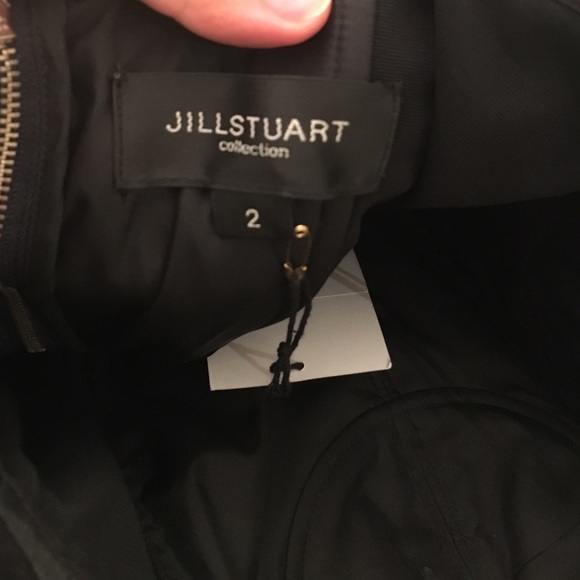 Get the look! Black Strapless Jill Stuart Collection Statement Bubble Mini Dress - Picture 5 of 6