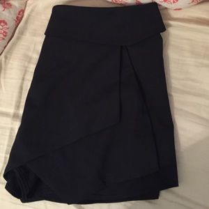 Black skort from aritizia
