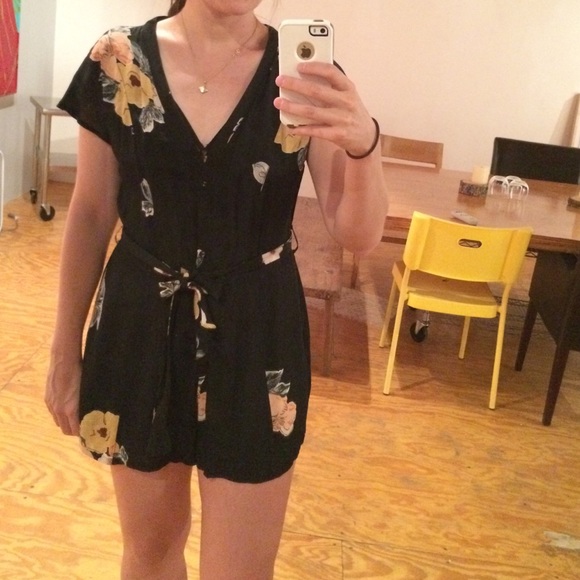 Floral Romper